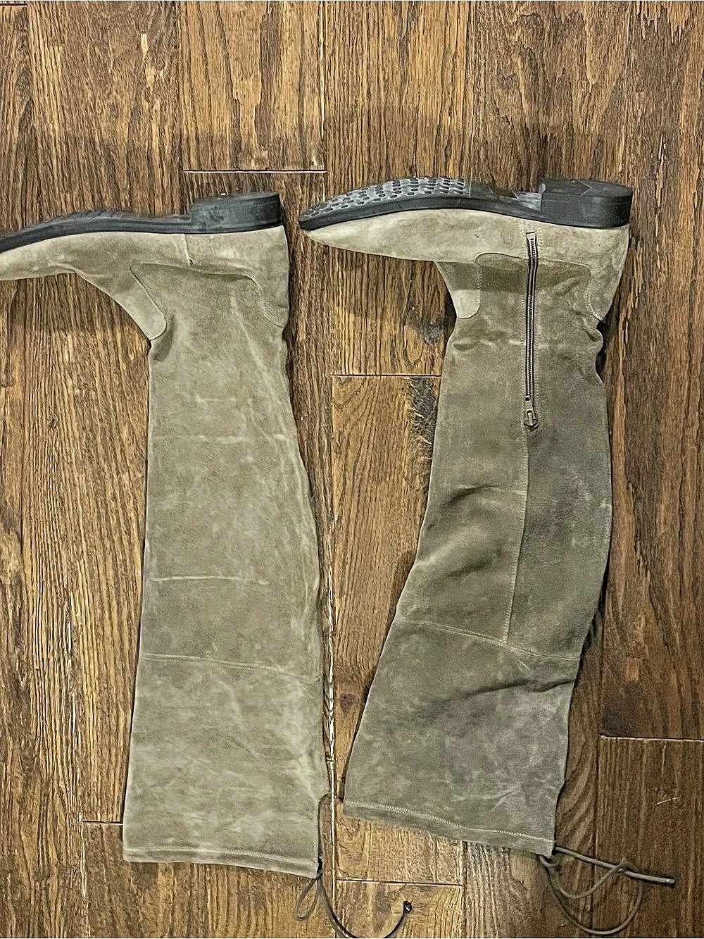Over-the-Knee Boot Boots in Tan